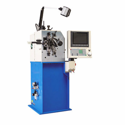 0.1-0.8 मिमी सीएनसी वसंत बनाने की मशीन, 6 अक्ष, उत्पादन दर 800pcs / मिनट