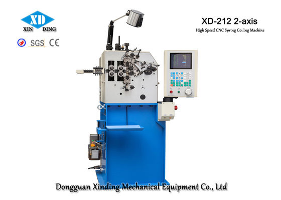 XD-212 स्प्रिंग कोइलिंग मशीन कुशलता से नोजल स्प्रिंग के सभी प्रकार का उत्पादन करती है