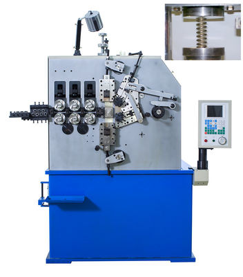चार एक्सिस सीएनसी स्प्रिंग कॉइलिंग मशीन 3 चरण 220V, स्प्रिंग कॉइलिंग मशीनरी